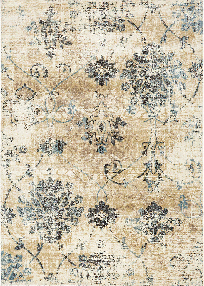 Cavelle Ivory Multicolor Rug