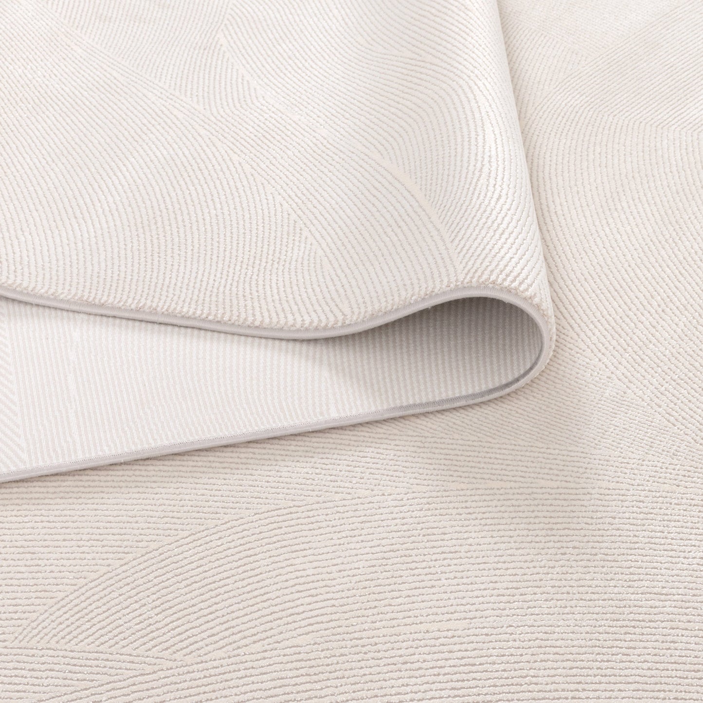 Bellevue Modern White Rug