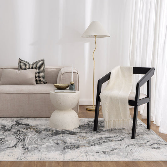 Bellevue Modern Grey Rug