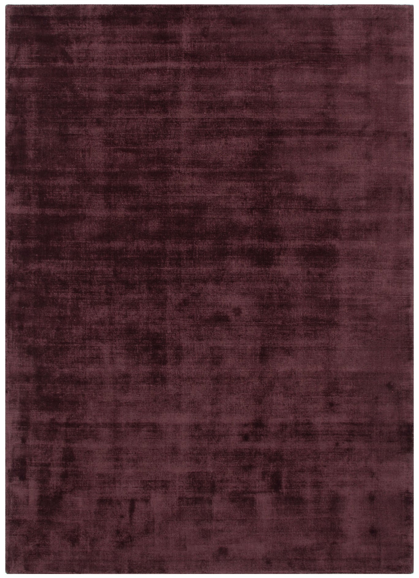 Rivareno Modern Burgundy Rug — viscose rug, soft sheen, subtle, Haus & Harbour