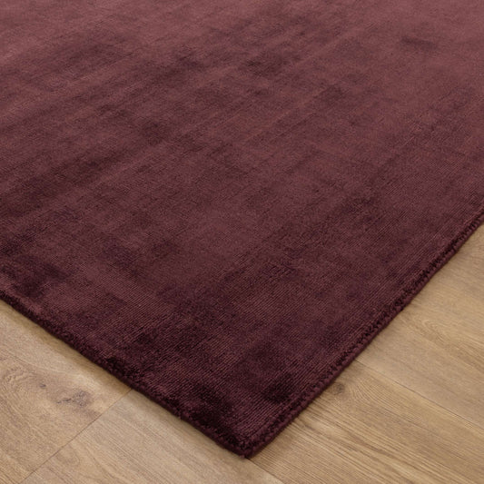 Rivareno Modern Burgundy Rug