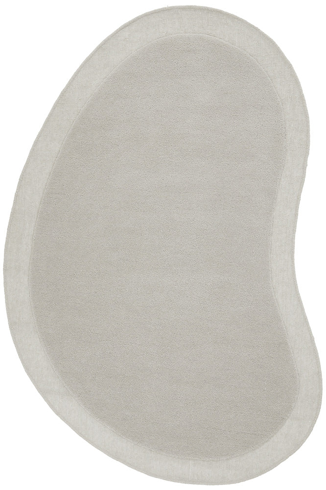 Thalia Tusk Silver Wool Rug