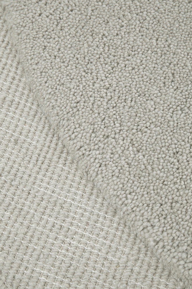 Thalia Tusk Silver Wool Rug