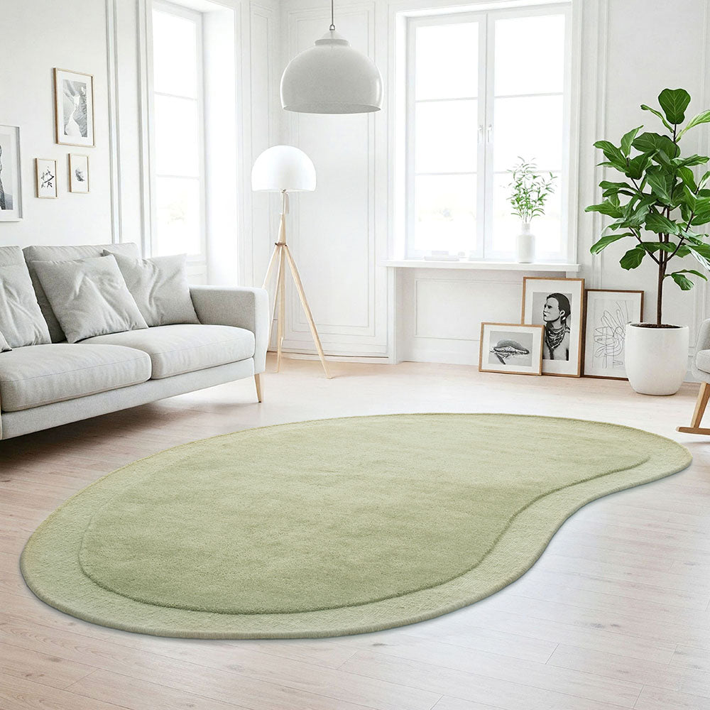 Thalia Moss Wool Rug