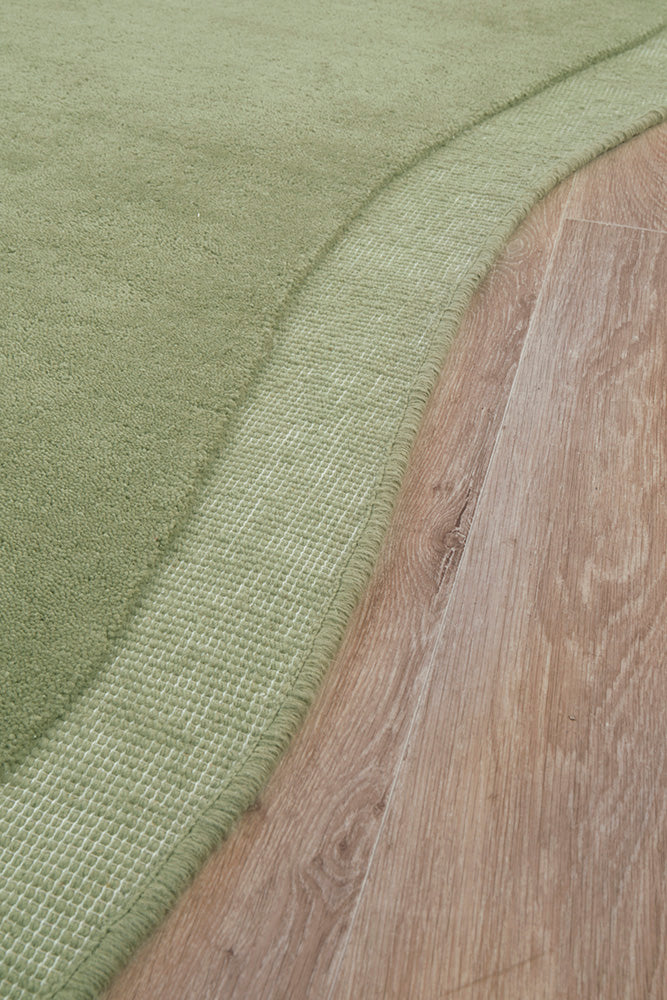 Thalia Moss Wool Rug