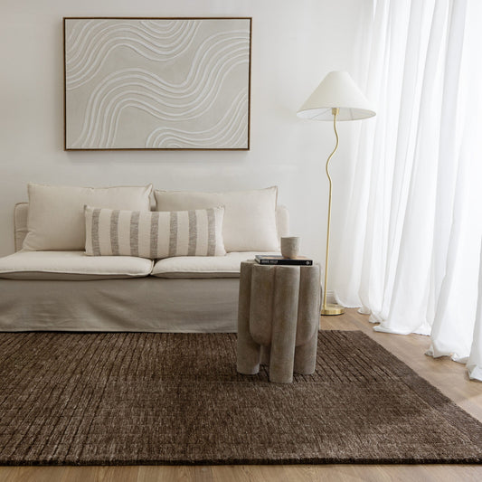 Dune Modern Chocolate Rug