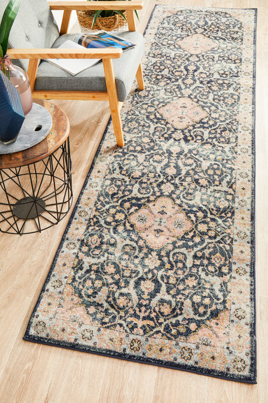 Cantera Ink Multicolor Runner Rug