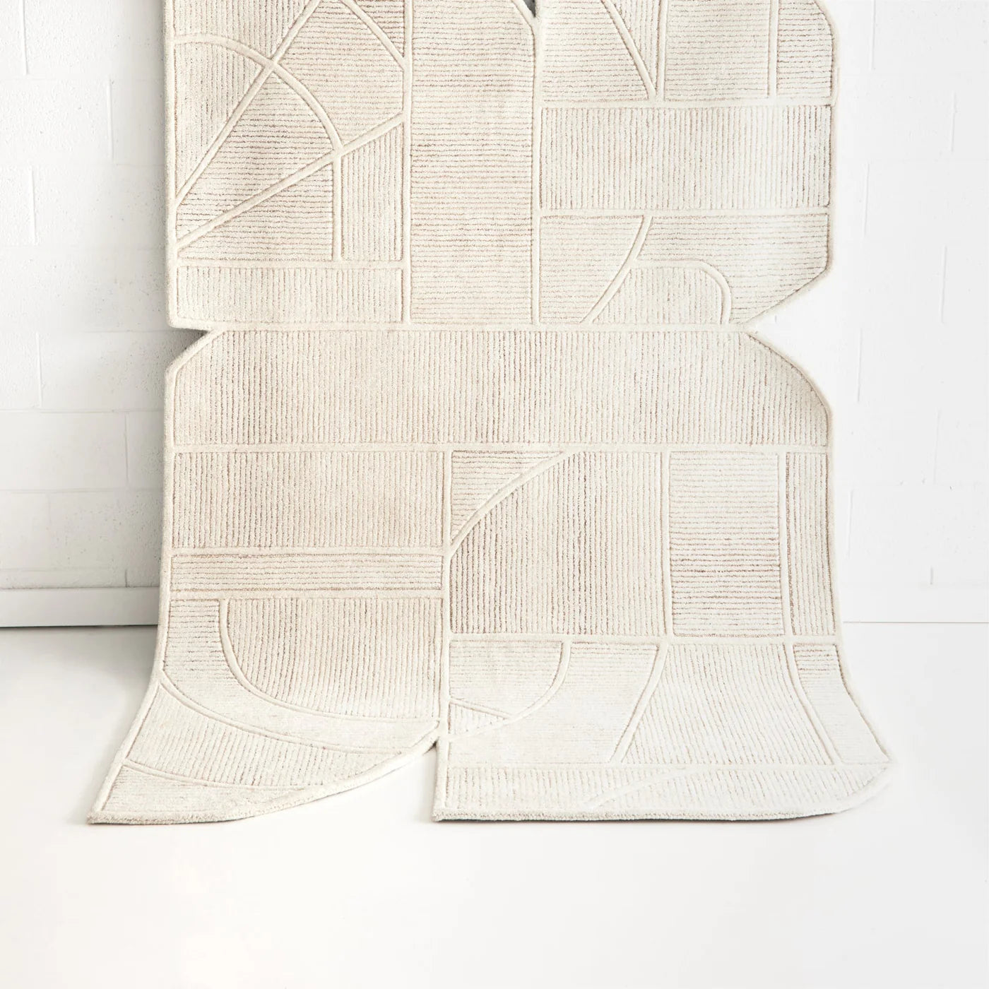 Velka Modern Ivory Rug