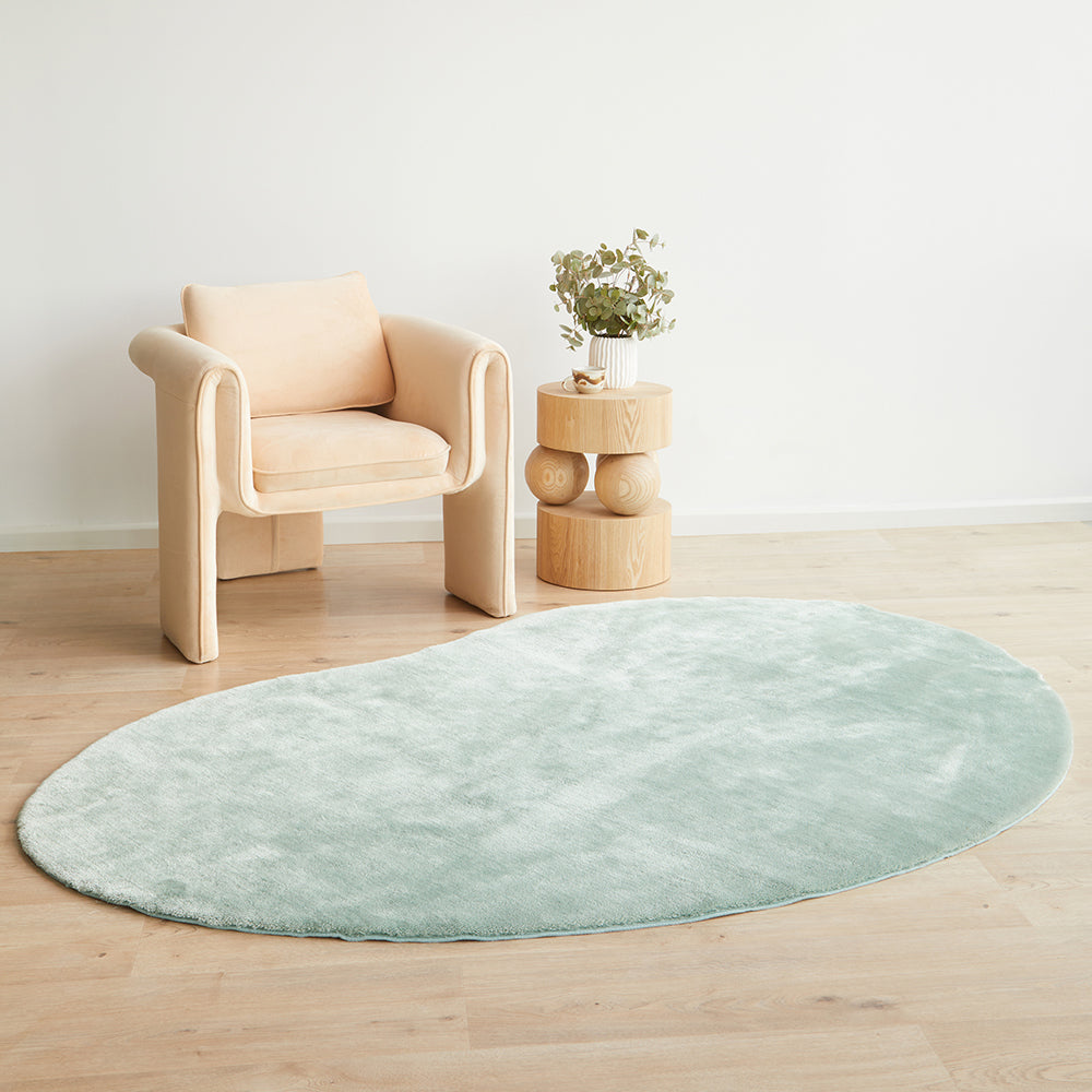 Confetta Mint Green Washable Rug