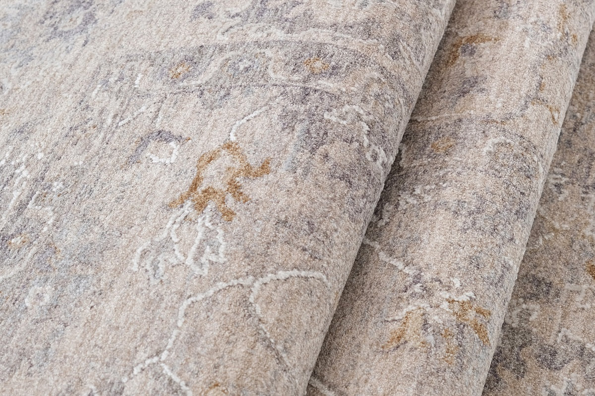 Luxor Beige Grey Transitional Rug