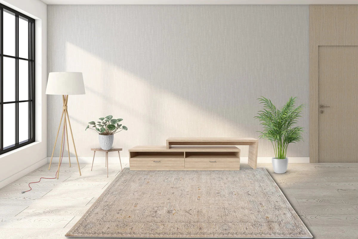 Luxor Brown Vintage Rug
