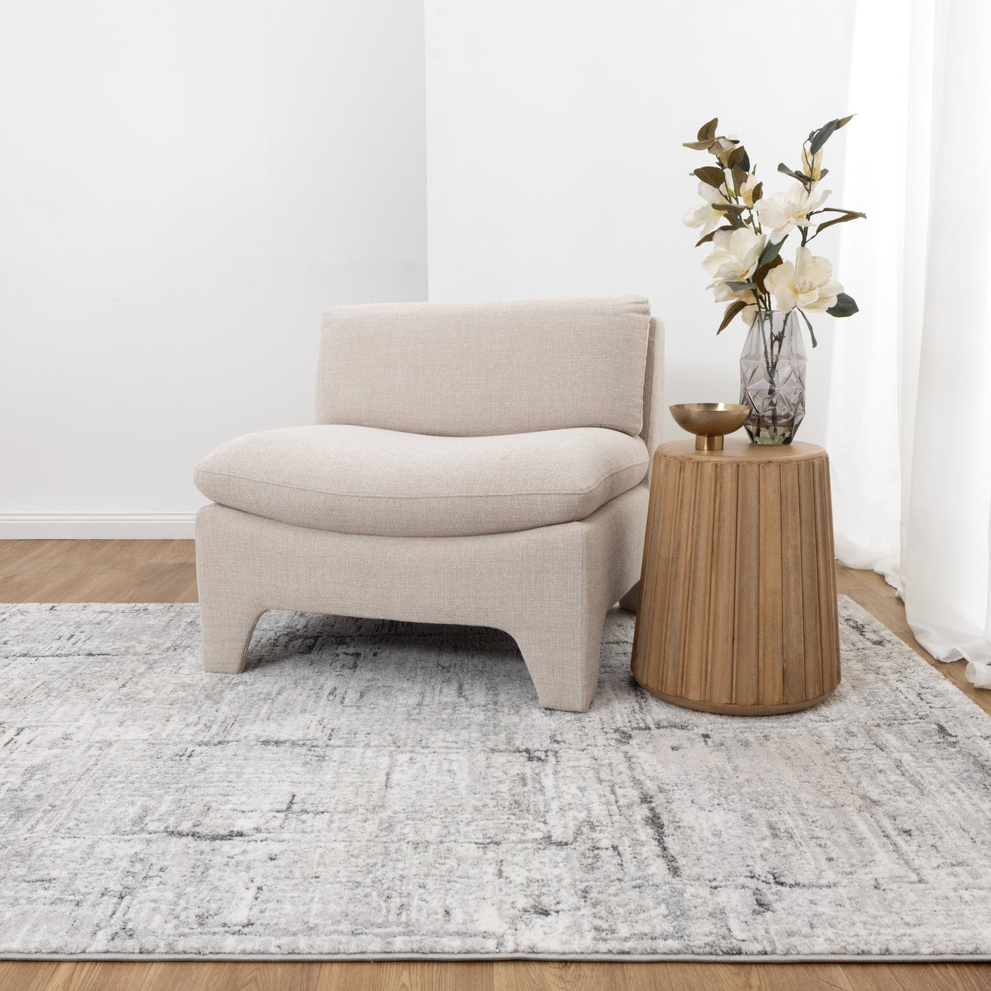 Dandy Modern Grey Rug