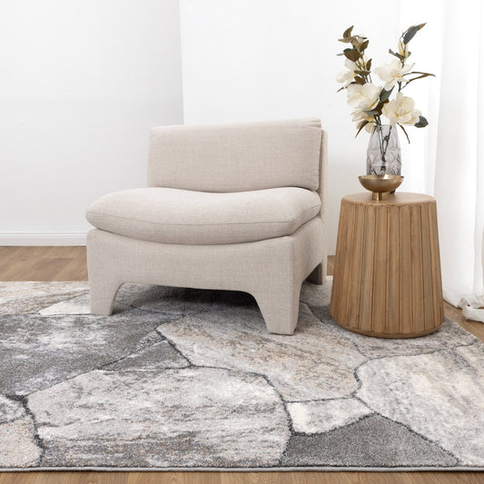 Dandy Pebbles Grey Beige Rug