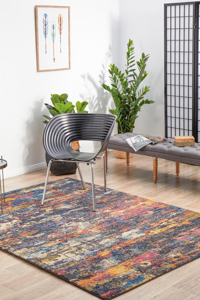 Nocturne Midnight Multicolor Rug
