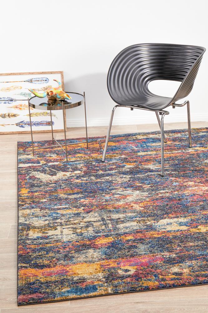 Nocturne Midnight Multicolor Rug