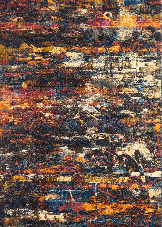 Nocturne Midnight Multicolor Rug
