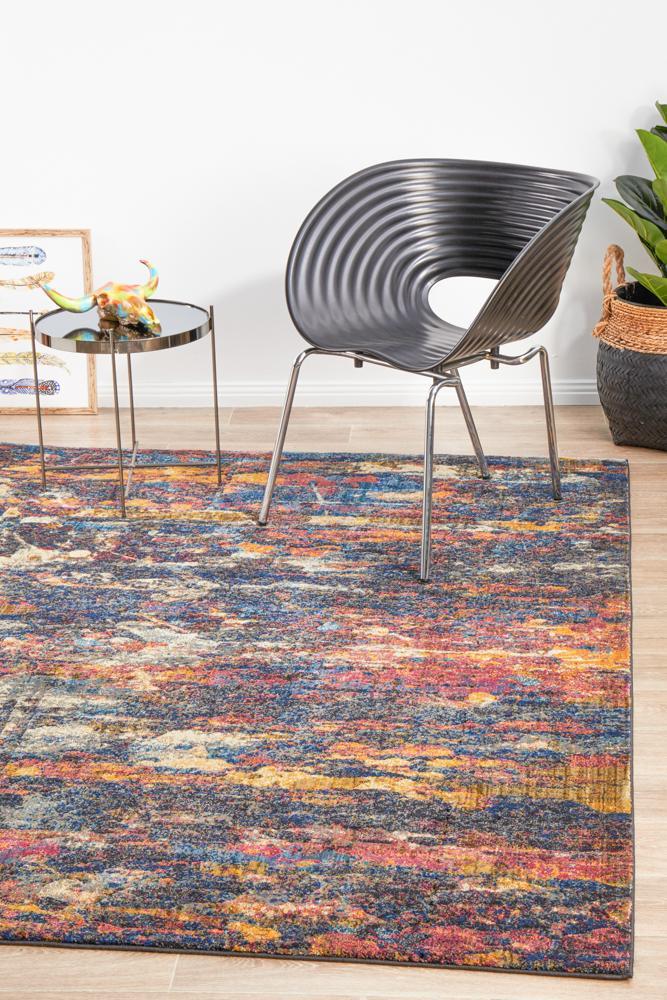 Nocturne Midnight Multicolor Rug