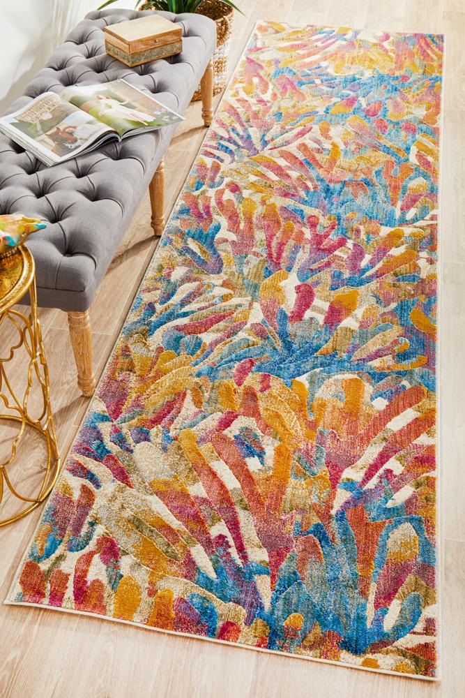 Nocturne Tusk Multicolor Runner Rug