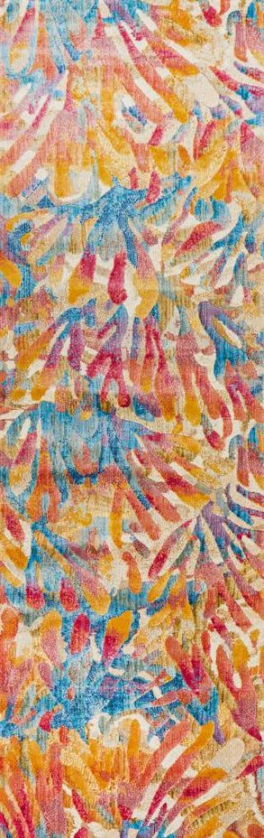 Nocturne Tusk Multicolor Runner Rug