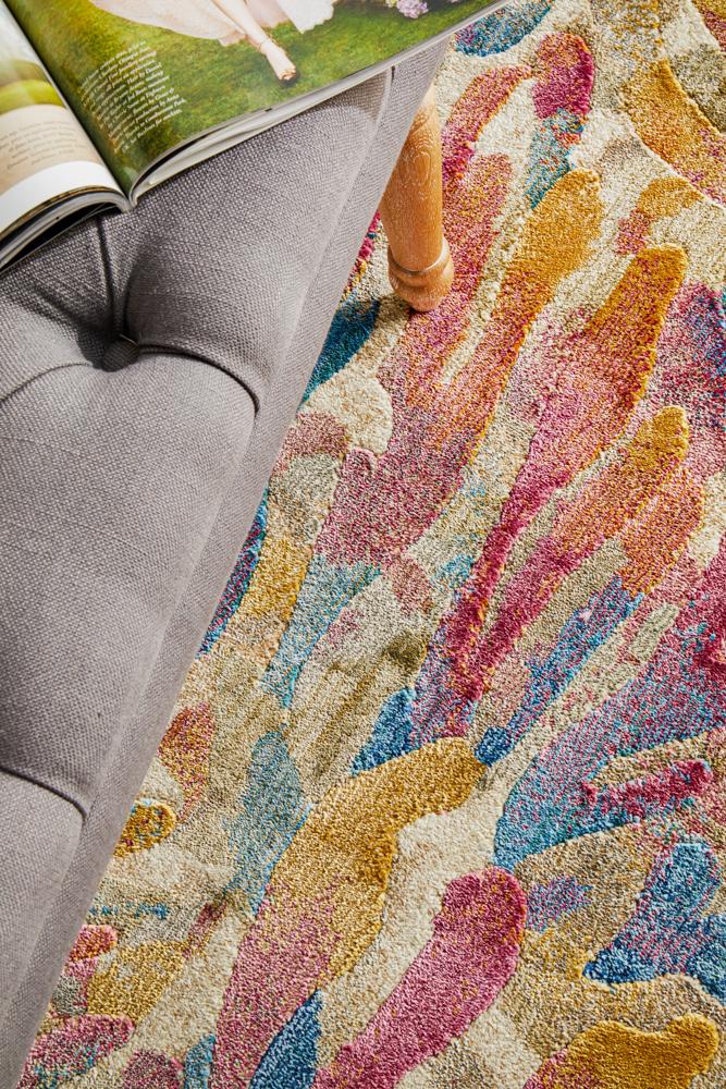 Nocturne Tusk Multicolor Runner Rug
