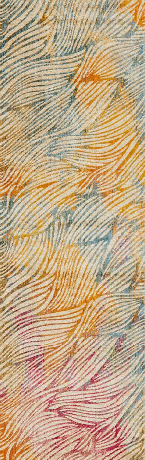 Nocturne Oat Multicolor Runner Rug