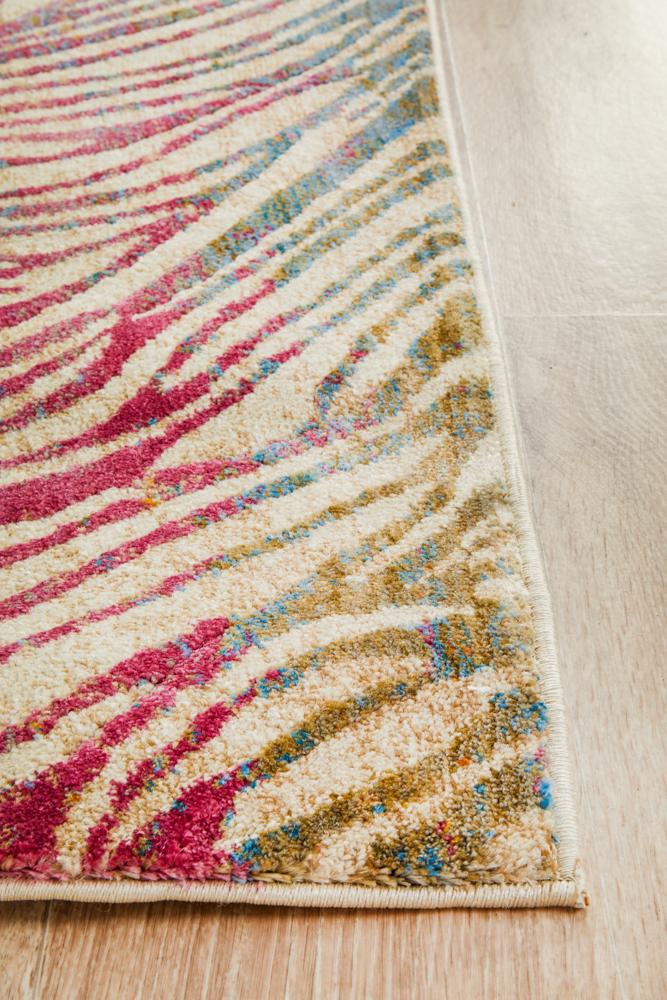 Nocturne Oat Multicolor Runner Rug