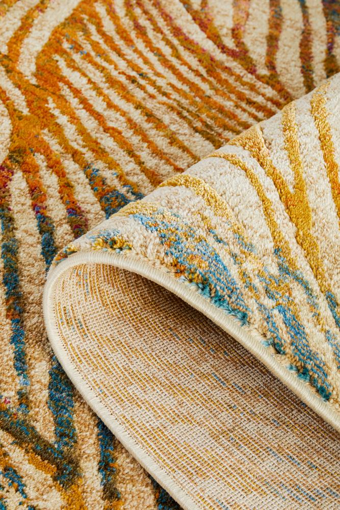 Nocturne Oat Multicolor Runner Rug