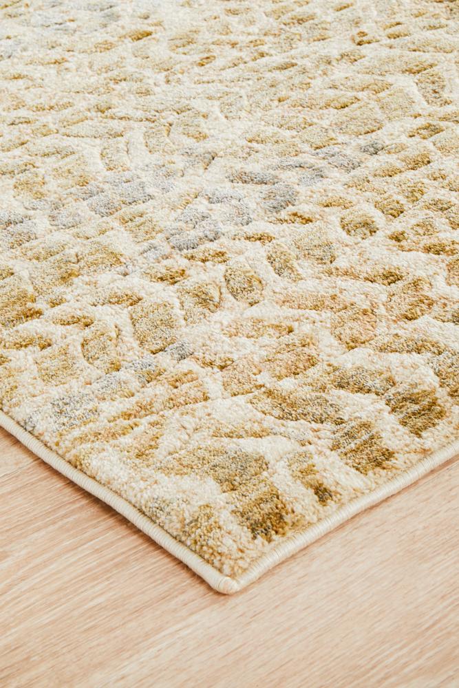 Nocturne Green Runner Rug