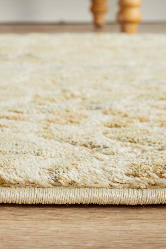 Nocturne Green Runner Rug