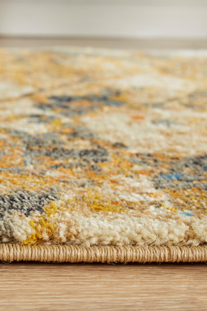 Nocturne Rust Multicolor Runner Rug