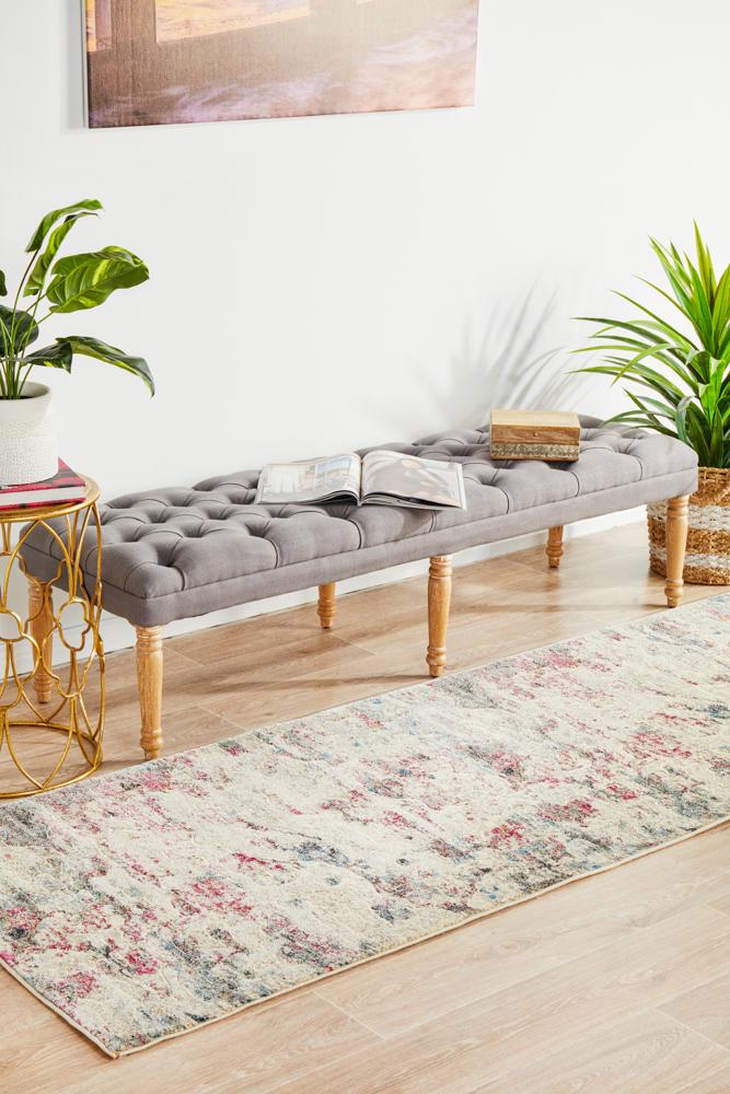 Nocturne Stone Multicolor Runner Rug