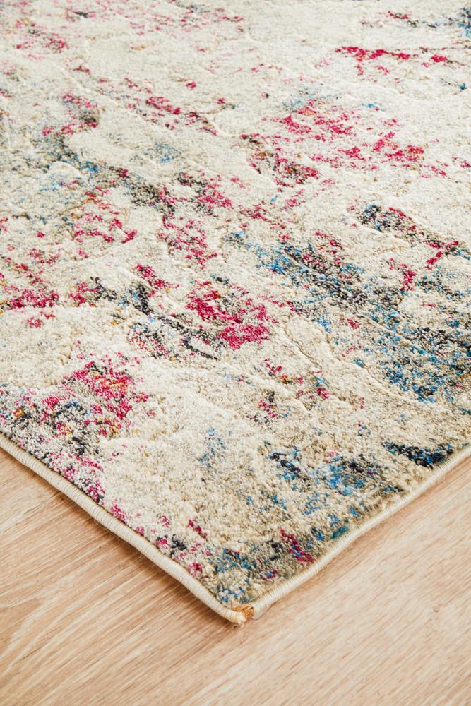 Nocturne Stone Multicolor Runner Rug