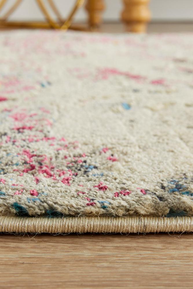 Nocturne Stone Multicolor Runner Rug