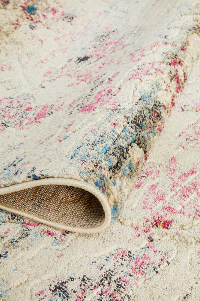Nocturne Stone Multicolor Runner Rug