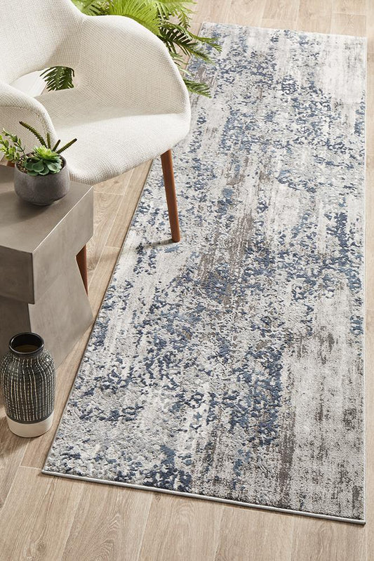 Dorna Gray and Blue Rug