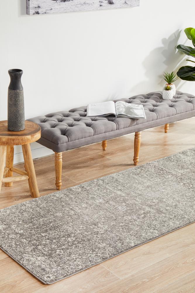 Pietra Grey Runner Rug