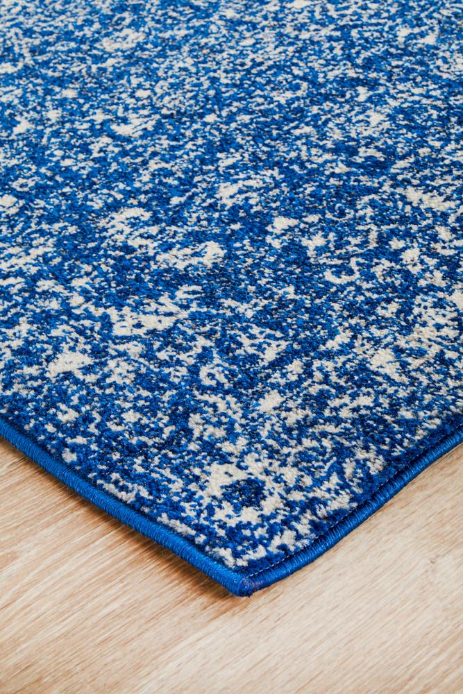 Pietra Navy Runner Rug