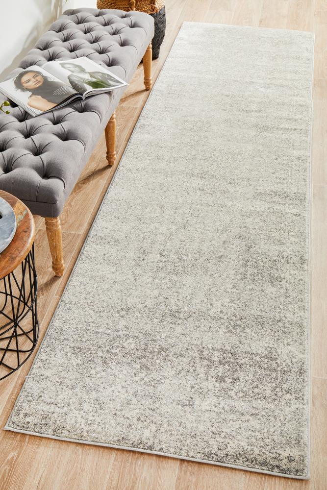 Pietra Silver Runner Rug