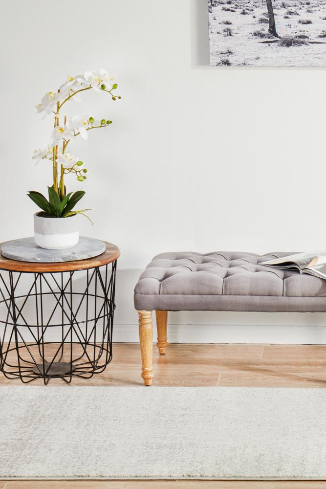 Pietra Silver Runner Rug