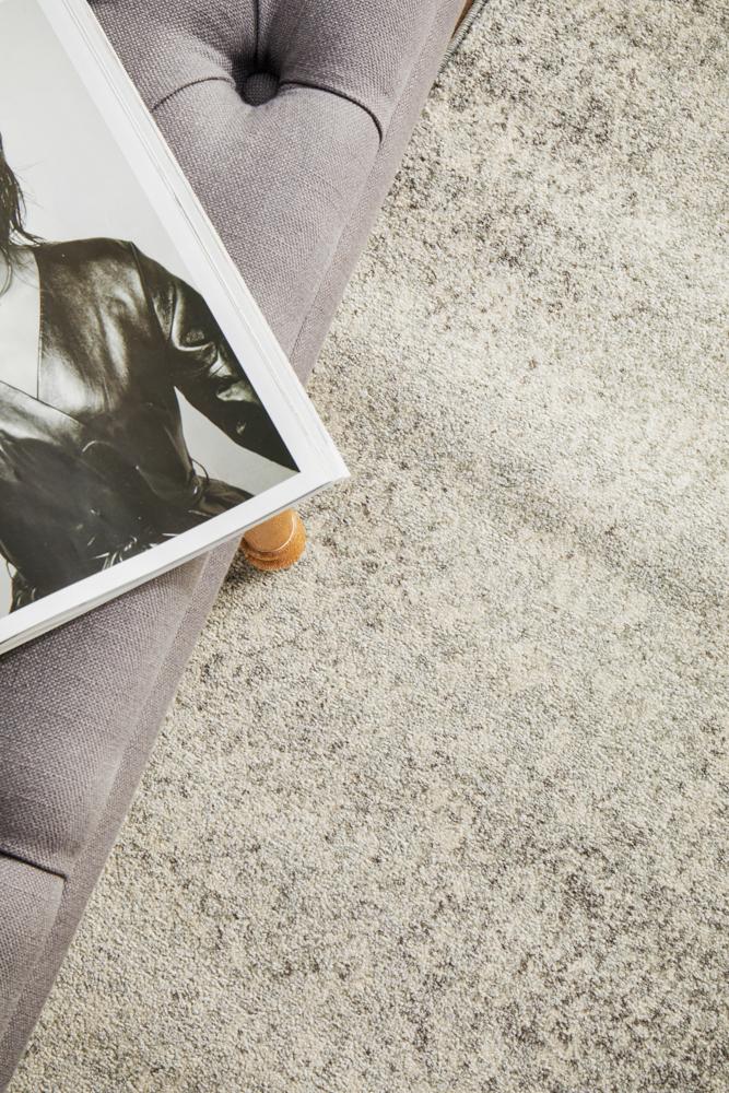 Pietra Silver Runner Rug