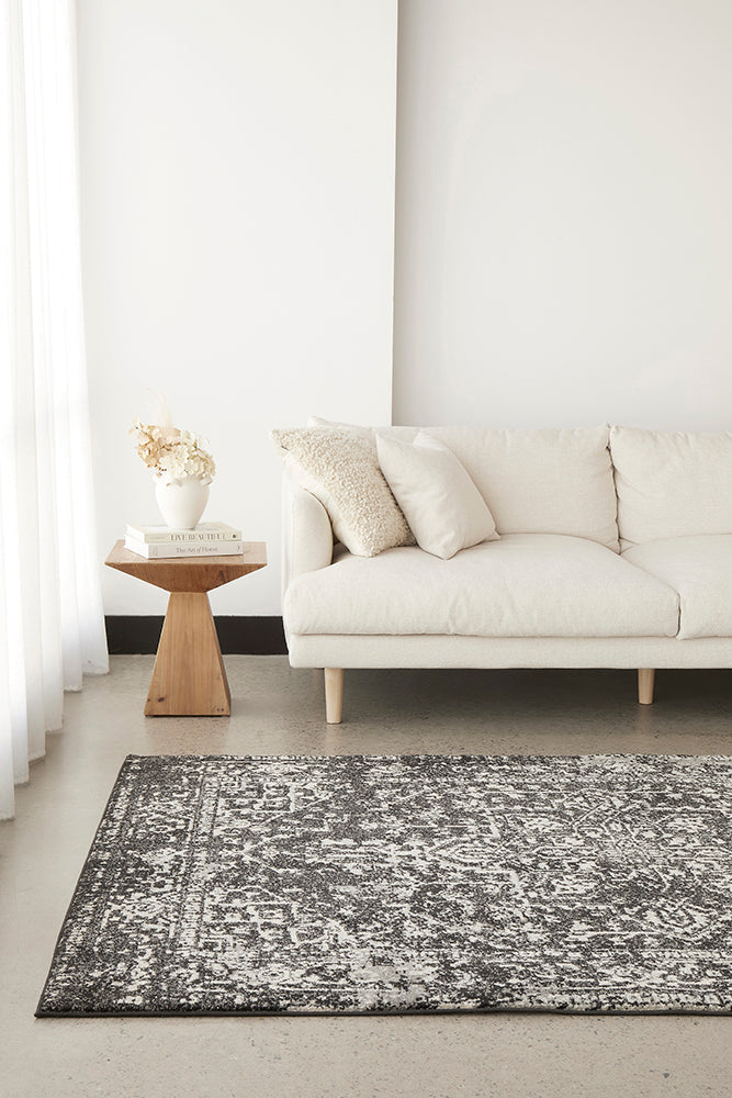 Pietra Graphite Grey Rug