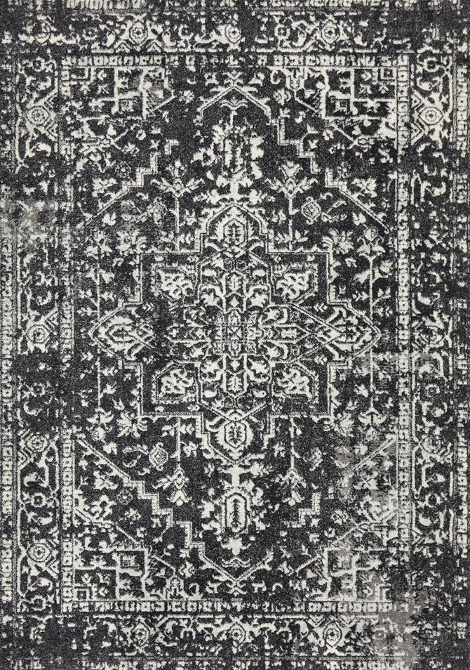 Pietra Graphite Grey Rug