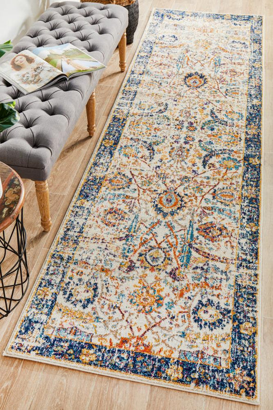 Pietra Ivory Runner Rug