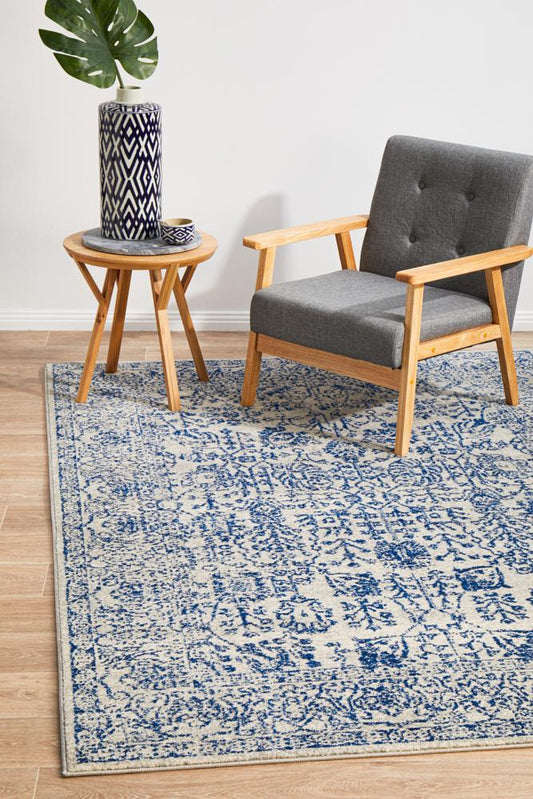 Pietra Sapphire Blue Rug