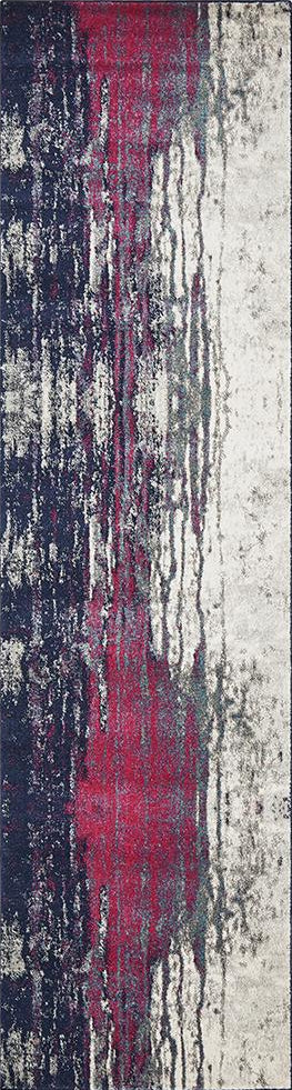 Pietra Stone Multicolor Runner Rug