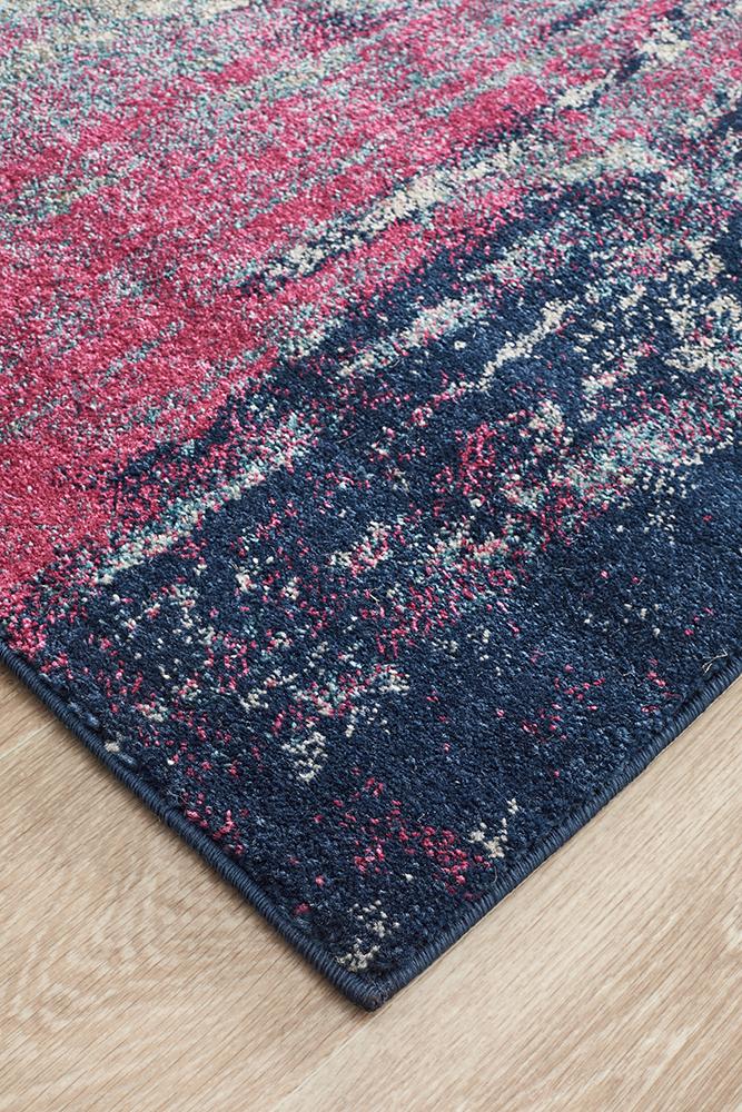 Pietra Stone Multicolor Runner Rug