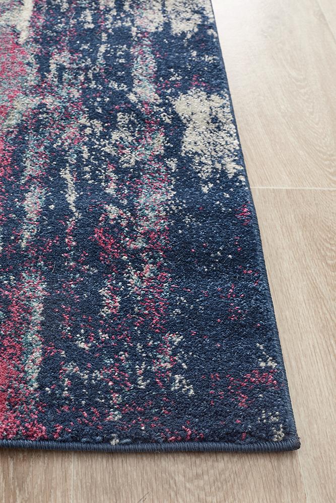 Pietra Stone Multicolor Runner Rug