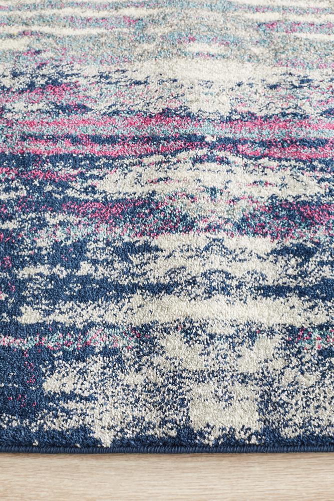 Pietra Stone Multicolor Runner Rug
