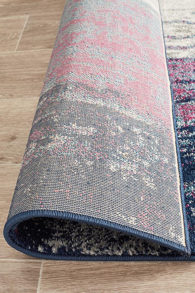 Pietra Stone Multicolor Runner Rug