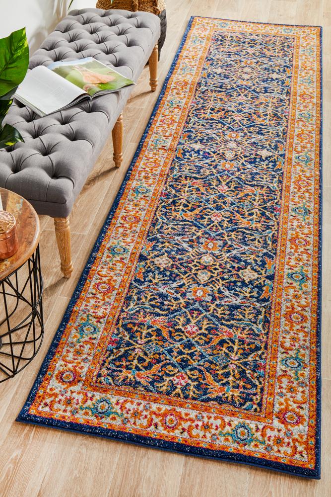 Pietra Multicolor Runner Rug